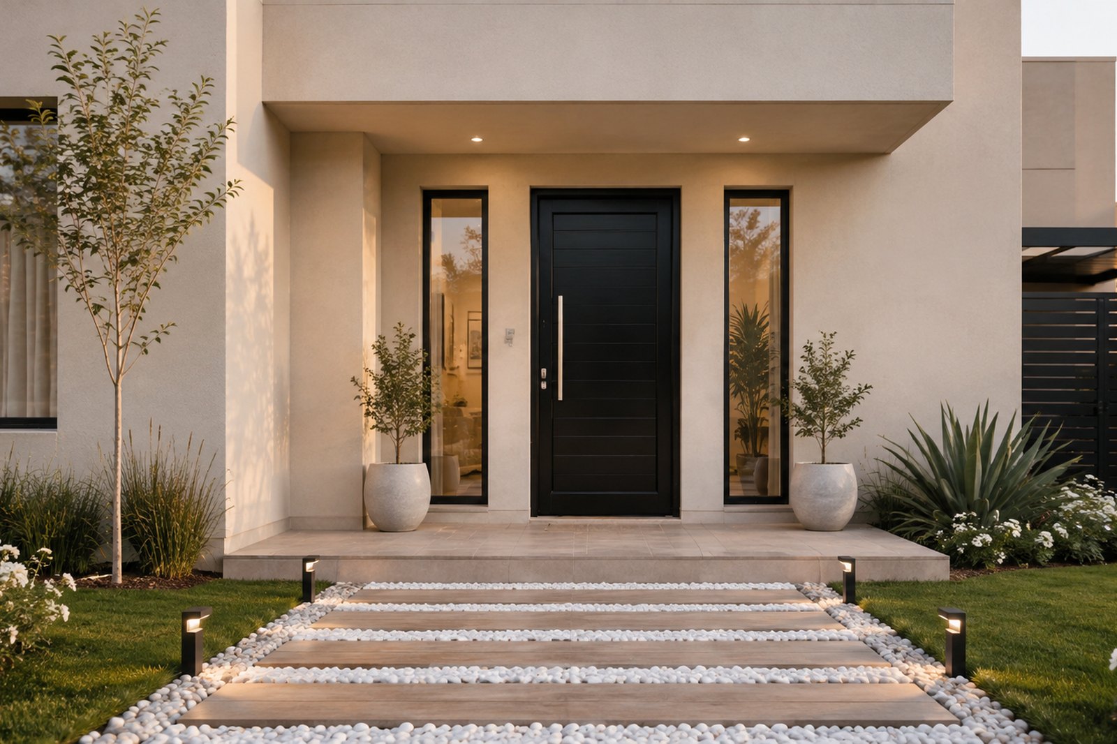 Ventanas de aluminio línea Módena instaladas en vivienda de Chajarí